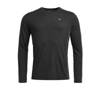 Ortovox Rock'n Wool M - maglietta tecnica a maniche lunghe - uomo L Black man Lana Merino