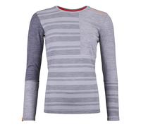 Ortovox Rock'n Wool W - maglietta tecnica a manica lunga - donna L Grey woman Lana Merino