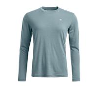 Ortovox Rock'n Wool W - maglietta tecnica a manica lunga - donna M Light Blue/Grey woman Lana Merino