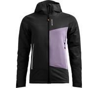 Ortovox Seceda Softshell W - giacca softshell - donna L Black/Violet woman Pfc-Free,Lana Merino