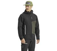 Ortovox Seceda Softshell M - giacca softshell - uomo L Black/Green man Pfc-Free,Lana Merino