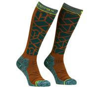 Ortovox - Ski Tour Comp Long Socks - Calze da sci EU 45-47 marrone