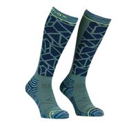 Calzettoni da uomo Ortovox Ski Tour Comp Long Socks M Dimensioni dei calzini: 45-47 / Colore: blu