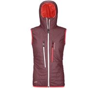 Ortovox Swisswool Piz Boè - gilet sci alpinismo - donna XS Dark Pink/Red woman Pertex,Recycled Materials,Lana Merino,Swisswool