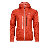 Ortovox Swisswool Piz Boè Jacket Women Sunset Orange L
