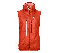 Ortovox Swisswool Piz Boe Vest W Sunset-orange L