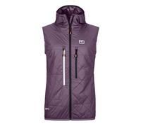 Ortovox Swisswool Piz Boè W - gilet scialpinismo - donna XS Violet woman Lana Merino,Prodotto Climaticamente Neutrale,Made In Eu,Vegan,Swisswool,Pertex,Recycled Polyamide,Pfc-Free