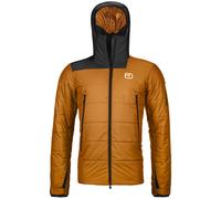 Ortovox Swisswool Zinal - giacca alpinismo - uomo Orange/Black M