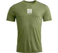 Ortovox - T-shirt tecnico e leggero da escursionismo - 120 Cool Tec Abstract T-shirt M Wild Herbs per Uomo - Taglia M - Verde