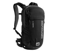 Ortovox Traverse 18L S Zaino da arrampicata alpina con lunghezza posteriore più corta per uomo e donna, 18 litri, Corvo Nero, 18L, Traverse