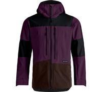 Ortovox - Veste de ski imperméable et coupe-vent - Ravine Free 3L Jacket M Dark Wild Berry per Uomo in Lana Vergine - Taglia M - Bordeaux