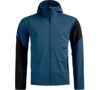 Ortovox - Veste polyvalente et respirante avec GORE-TEX® - Ortler Softshell Plus Jacket M Blue Nunatak per Uomo in Lana Vergine - Taglia L