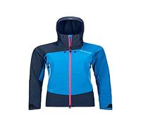 ORTOVOX Westalpen Softshell Jacket W, Giacca Donna, Blu (Safety Blue), L