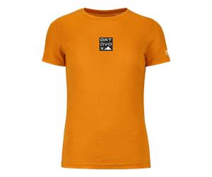 Ortovox Women 185 Merino Square Ts Autumn Leaves L