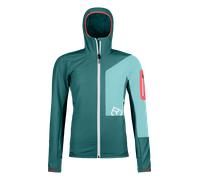Ortovox Women Berrino Hooded Jacket Pacific Green S
