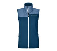 Ortovox Women Fleece Plus Vest Petrol Blue S