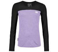 Ortovox Maglia a maniche lunghe 150 Cool Logo LS Merino Donna L lilla/nero