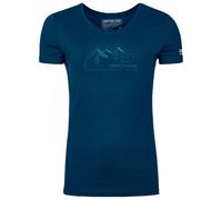 Ortovox - Women's 150 Cool Vintage Badge T-Shirt - Maglia merino XS blu