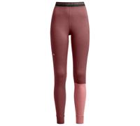 Ortovox - Women's 185 Rock'N'Wool Long Pants - Intimo lana merinos S rosso