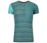 Ortovox - Women's 185 Rock'N'Wool Short Sleeve - Intimo lana merinos XS turchese