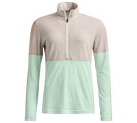 Ortovox - Women's 185 Rock'N'Wool Zip Neck - Intimo lana merinos XL verde