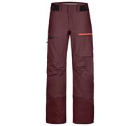 Ortovox - Women's 3L Ravine Shell Pants - Pantaloni da sci S rosso