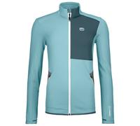Felpa tecnica da donna Ortovox Fleece Jacket W Taglia: L / Colore: azzurro