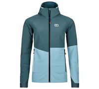 Ortovox - Women's Punta Berrino Hooded Jacket - Giacca softshell S turchese/blu