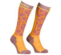 Ortovox - Women's Ski Tour Comp Long Socks - Calze da sci EU 42-44 arancione