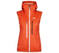 Ortovox Swisswool Piz Boe Vest W Sunset-orange L