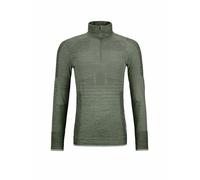 ORTOVOX Zipshirt funzionale da donna 230 Competition verde scuro | XL