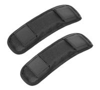 oruola Confezione da 2 imbottiture per tracolla rimovibili, cuscinetti universali di ricambio per zaino, antiscivolo, comodi cuscini per zaini, bagagli, chitarra, borse per fotocamera, colore nero