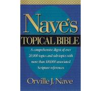 Orville J Nave Nave's Topical Bible (Copertina rigida) MCD
