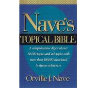 Orville J Nave Nave's Topical Bible (Copertina rigida) MCD