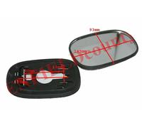 Orvm Convesso Ali Porta Piatto Bicchiere Specchio Set Con Base Per Ford Ikon ECS