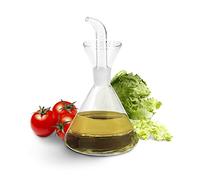 ORYX 5024255 Aceitera De Cristal con Sistema Antigoteo, Capacidad 500 ml