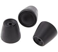 ORYX 5056222 Pomello per caffettiera in Alluminio a induzione 6/9/12 Tazze (3 Pezzi), Nero, 10 x 10 x 4 cm, 3 unità