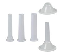 ORYX 5503110 Juego Embudos Plastico para Maquina Picar Carne Nº 10/12 (4 Piezas)