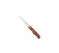 ORYX 5800050 Cuchillo Montana Patatero Hoja Acero Inoxidable 9 cm. Mango Madera (Blister 3 Piezas), Metal