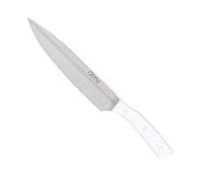ORYX 5800105 Cuchillo Alaska Cocina Hoja Acero Inoxidable 12 cm. Blanco