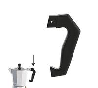 ORYX Classic - Manico per caffettiera da 6 Tazze, 9 x 9 x 3 cm, Colore Nero