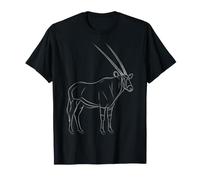 Oryx Lover Stampa Animali Maglietta