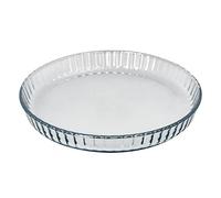 ORYX Molde Rizado Horno Cristal Borosilicato Ã˜ 28 cm. Ideal Postres, Cocina, Resposteria, Tartas, Quiche, Libre BPA