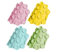 Orzero Ventosa per Telefono per Tutti i Modelli di Telefono, Supporto per Cellulare Vivavoce Antiscivolo per Selfie e Video Ventose per Cellulare - Blu/Verde/Giallo/Rosa