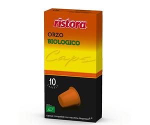 ORZO Solubile Biologico Ristora Capsule Compatibili Nespresso