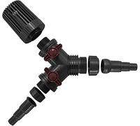 Osaga DISTRIBUTORE DIRAMATORE A 3 USCITE per RUSCELLO Cascata Pompa LAGHETTO Stagno
