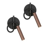 Osairous Applique da Parete 2 Pezzi, Lampada da Lettura con 360° Braccio Flessibile, Lampada da Comodino LED 3000K Bianca Calda in Alluminio per Camera da Letto, Soggiorno