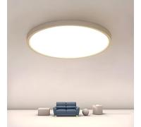 Osairous Plafoniera LED Soffitto, Ø30cm 24W Plafoniere moderna, IP44 Lampada LED Soffitto, 4500K 2160 LM Luce Neutra Fredda per Soggiorno, Camera da Letto, Cucina, Bagno, Balcone