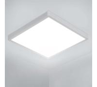Osairous Plafoniera LED Soffitto 36W, Ø30cm Piazza Plafoniere moderna, IP44 Lampada LED Soffitto, 6000k 3240 LM Luce Bianco per Soggiorno, Camera da Letto, Cucina, Bagno, Balcone