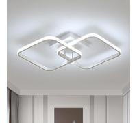 Osairous Plafoniera LED Soffitto 42W 4700LM, Lampada da Soffitto Quadrata Modern